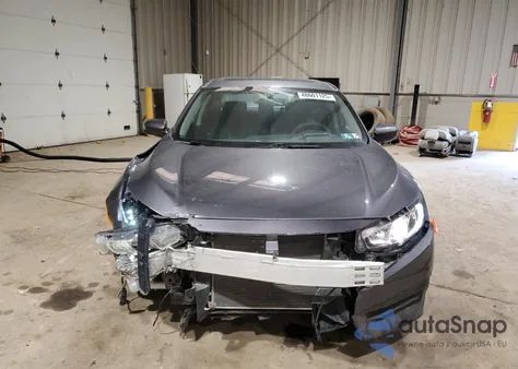 2018 Honda Civic Ex from USA, damaged, VIN 19XFC2F75JE005057